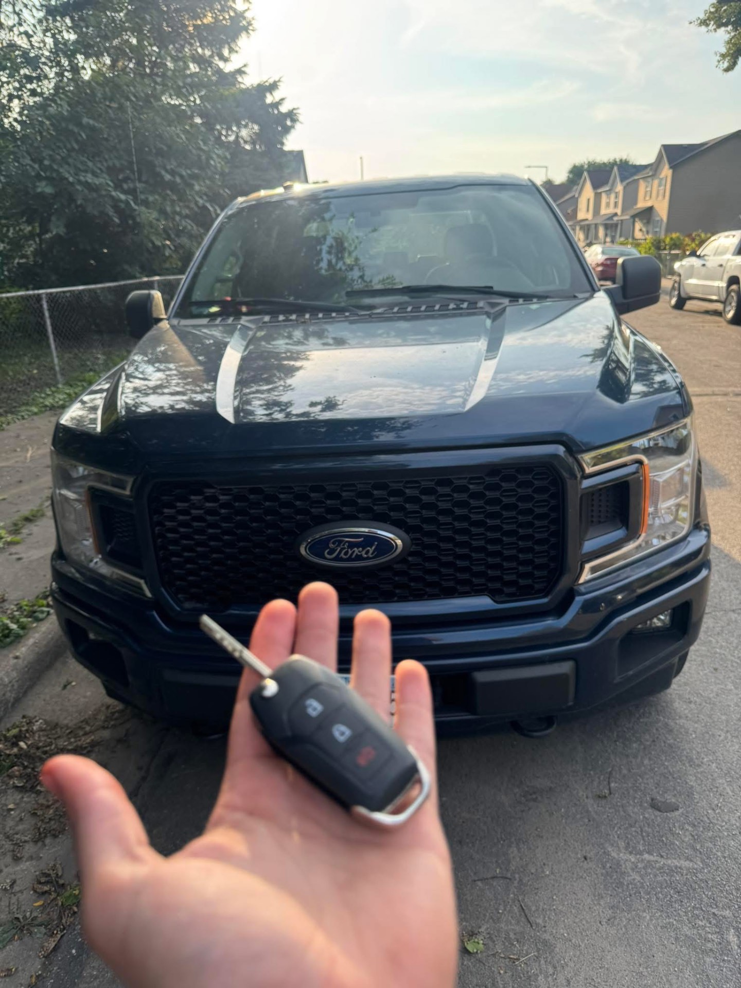 Ford F-150 serviced on-site by Lock Lock Auto Keys